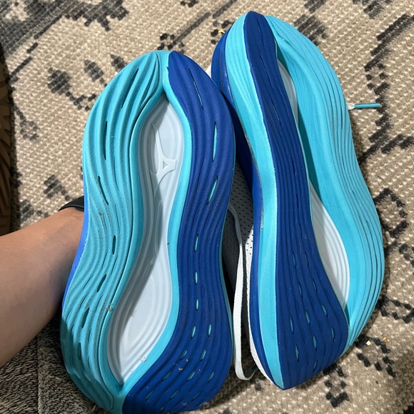 White and Blue Athletic Sneakers Neo Vista Running Shoes 6.5 New - Picture 6 of 6